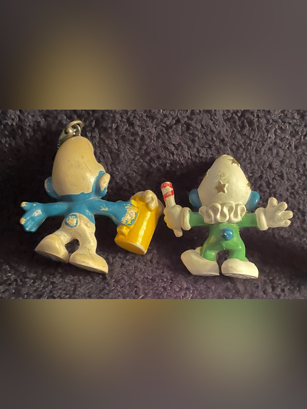 Vintage 1970’s Smurf figurines Lot of 6 - Picture 7 of 15